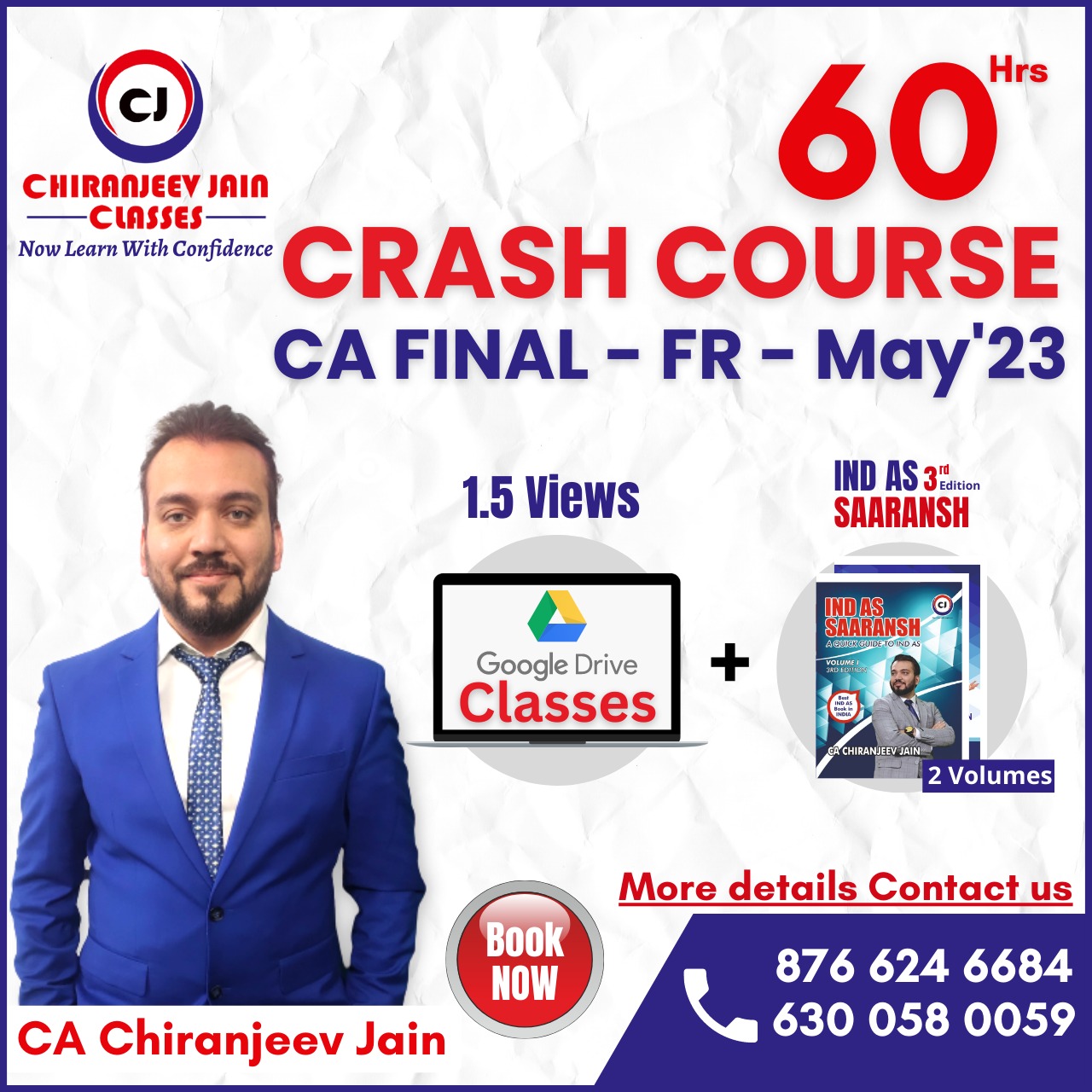 CA Final – FR  – Crash Course – 60 Hrs