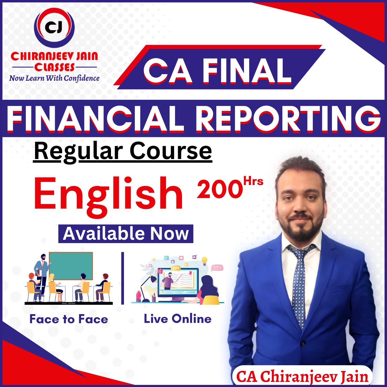 CA Final – Financial Reporting – Regular Batch – 200 Hrs