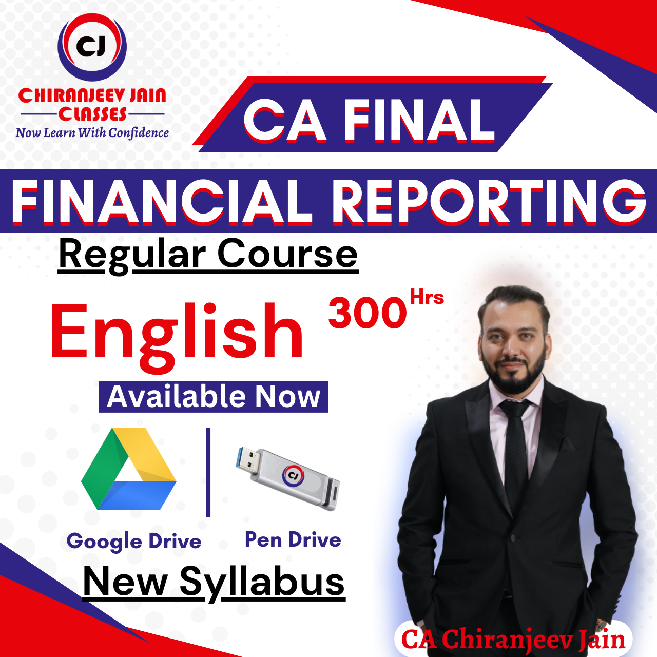 CA Final – Financial Reporting – Regular Batch (In English) – New Syllabus